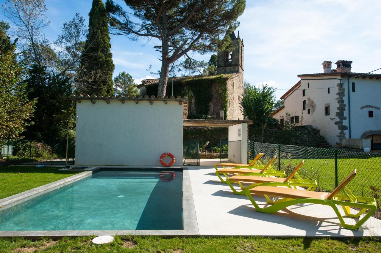 Sant Felíu de Pallarols B&B La Rectoria De Sant Miquel De Pineda מראה חיצוני תמונה